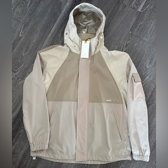 Scotch & Soda Other - NWT Scotch & Soda Lightweight Colorblock Jacket ‘Cream’- LARGE